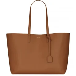 Yves Saint Laurent - Shopping Saint Laurent leather - Brick - Saint Laurent Exclusive Collection - Avvenice