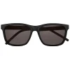 Yves Saint Laurent Eyewear Yves Saint Laurent - Square SL 318 Sunglasses - Signature Black - Saint Laurent Eyewear - Avvenice