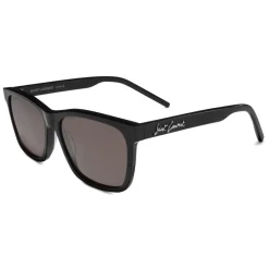Yves Saint Laurent Eyewear Yves Saint Laurent - Square SL 318 Sunglasses - Signature Black - Saint Laurent Eyewear - Avvenice