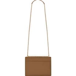 Yves Saint Laurent - Sunset Medium in Smooth Leather - Fox - Saint Laurent Exclusive Collection - Avvenice^ Bags