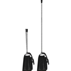 Yves Saint Laurent - Sunset Medium in Coated-Bark Leather - Black - Saint Laurent Exclusive Collection - Avvenice^ Bags