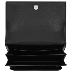 Yves Saint Laurent - Sunset Medium in Coated-Bark Leather - Black - Saint Laurent Exclusive Collection - Avvenice^ Bags