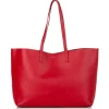 Yves Saint Laurent Vintage - EastWest Leather Tote Bag - Red - Leather Handbag - Luxury High Quality - Avvenice