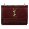 Yves Saint Laurent Vintage - Sunset Leather Crossbody Bag - Red Bordeaux - Leather Handbag - Luxury High Quality - Avvenice^ Vintage Bags