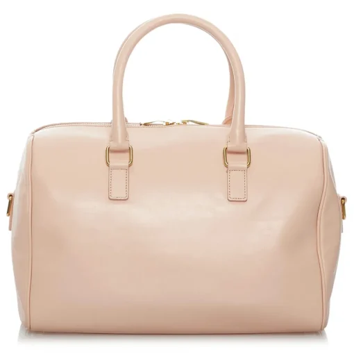 Yves Saint Laurent Vintage - Classic Baby Duffle Leather Satchel - Light Pink - Leather Handbag - Luxury High Quality - Avvenice