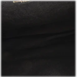 Yves Saint Laurent Vintage - Raffia Tote Bag - Black Beige - Leather Handbag - Luxury High Quality - Avvenice