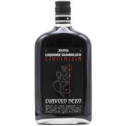 Distilleria Zanin 1895 Zanin 1895 - Diavolo Nero Liqueur - Black Devil - Made in Italy - 25 % vol. - Spirit of Excellence - Avvenice