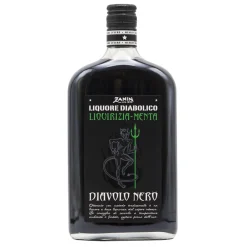 Distilleria Zanin 1895 Zanin 1895 - Diavolo Nero Menta Liqueur - Black Devil Mint - Made in Italy - 25 % vol. - Spirit of Excellence - Avvenice