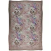 813 - Annalisa Giuntini Scarves-- Cashmere Scarf with Gently Colored Flowers - Scarves and Foulard - Scarf of High Quality Luxury - Avvenice