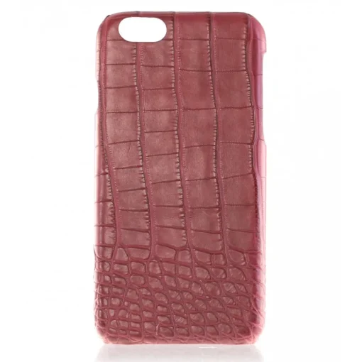 2 ME Style Case-- Case Croco Bordeaux - iPhone 6/6S - Avvenice