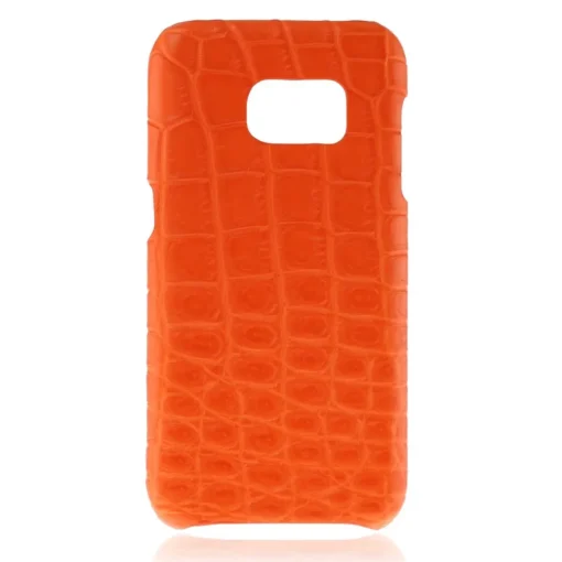 2 ME Style Case-- Case Croco Tangerine - Samsung S7 Edge - Avvenice
