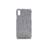 2 ME Style Case-- Case Swarovski Crystal Fabric Silver Shadow - iPhone XR - Swarovski Crystal Cover - Avvenice