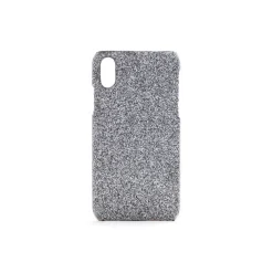 2 ME Style Case-- Case Swarovski Crystal Fabric Silver Shadow - iPhone XR - Swarovski Crystal Cover - Avvenice