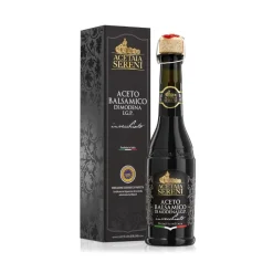Acetaia Sereni Oil & Vinegar-- Balsamic Vinegar of Modena I.G.P. Aged "Black Label" - Exclusive Collection - Avvenice