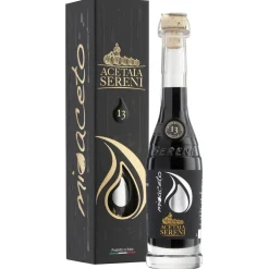 Acetaia Sereni Oil & Vinegar-- Mioaceto® - Silver Seal - Bittersweet Food Condiment - Exclusive Collection - Avvenice