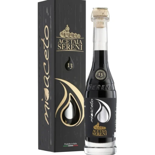 Acetaia Sereni Oil & Vinegar-- Mioaceto® - Silver Seal - Bittersweet Food Condiment - Exclusive Collection - Avvenice