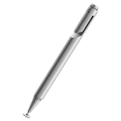 Adonit Desk Supplies-- Mini 3 Fine Point Precision Stylus for Touchscreen Devices - Silver - Touch Pen - Classic - Avvenice