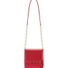 Aleksandra Badura Bags-- Candy Bag - Calfskin Shoulder Bag - Red Gold - Luxury High Quality Leather Bag - Avvenice