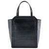 Aleksandra Badura Bags-- Clio Bag - Calfskin & Eel Bag - Midnight Blue - Luxury High Quality Leather Bag - Avvenice