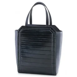 Aleksandra Badura Bags-- Clio Bag - Calfskin & Eel Bag - Midnight Blue - Luxury High Quality Leather Bag - Avvenice
