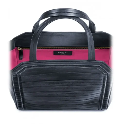 Aleksandra Badura Bags-- Clio Bag - Calfskin & Eel Bag - Midnight Blue - Luxury High Quality Leather Bag - Avvenice