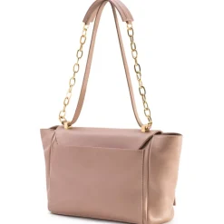 Aleksandra Badura Bags-- Luisa Bag - Calfskin Shoulder Bag - Blush - Luxury High Quality Leather Bag - Avvenice