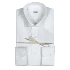 Alessandro Gherardi Shirts-- Long Sleeve Shirt - White - Shirt - Handmade in Italy - Luxury Exclusive Collection - Avvenice