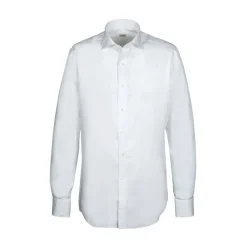 Alessandro Gherardi Shirts-- Long Sleeve Shirt - White - Shirt - Handmade in Italy - Luxury Exclusive Collection - Avvenice