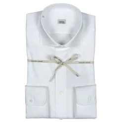 Alessandro Gherardi Shirts-- Long Sleeve Shirt - White - Shirt - Handmade in Italy - Luxury Exclusive Collection - Avvenice
