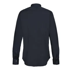 Alessandro Gherardi Shirts-- Long Sleeve Shirt - Dark Blue - Shirt - Handmade in Italy - Luxury Exclusive Collection - Avvenice