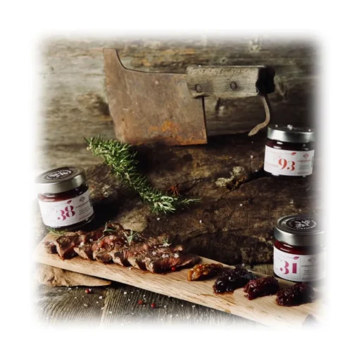 Alessio Brusadin Sweets-- Red Cabbage, Cranberry and Mustard Chutney - Chutney - Artisan Chutney - Avvenice
