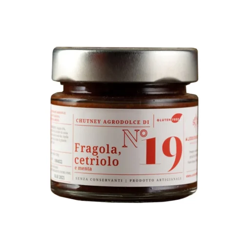 Alessio Brusadin Sweets-- Strawberry, Cucumber and Mint Chutney - Chutney - Artisan Chutney - Avvenice