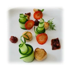 Alessio Brusadin Sweets-- Strawberry, Cucumber and Mint Chutney - Chutney - Artisan Chutney - Avvenice