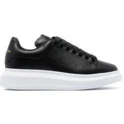 Alexander McQueen Shoes-- Oversized Sneakers - Black White - Exclusive Luxury Collection - Avvenice