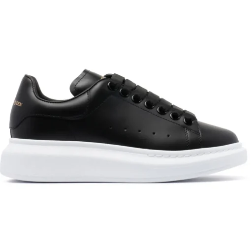 Alexander McQueen Shoes-- Oversized Sneakers - Black White - Exclusive Luxury Collection - Avvenice