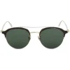 Alexander McQueen Eyewear Sunglasses & Eyewear-Alexander McQueen - Skull Panthos Metal Sunglasses - Gold Green - - Avvenice
