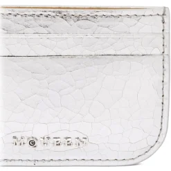 Alexander McQueen Wallets-- Sling Card Holder - Silver - Exclusive Luxury Collection - Avvenice