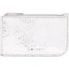 Alexander McQueen Bags-- Sling Zip Around Pouch - Silver - Exclusive Luxury Collection - Avvenice