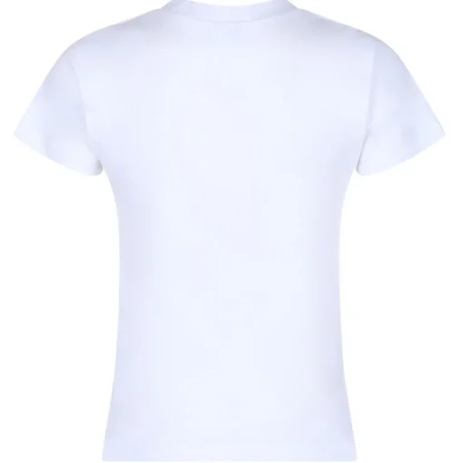 Alexander McQueen T-shirt-- White Cut & Sew T-Shirt - White - Exclusive Luxury Collection - Avvenice