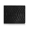 Ammoment Wallets-- Python in Black - Leather Bifold Wallet - Avvenice