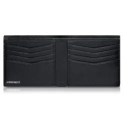 Ammoment Wallets-- Python in Black - Leather Bifold Wallet - Avvenice