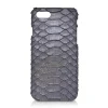 Ammoment Case-- Python in Calcite Grey - Leather Cover - iPhone 8 / 7 - Avvenice