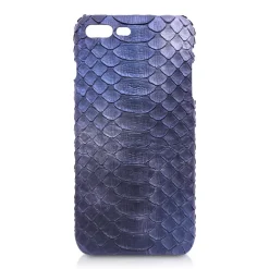 Ammoment Case-- Python in Calcite Blue - Leather Cover - iPhone 8 Plus / 7 Plus - Avvenice