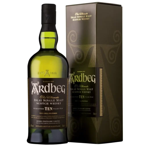 Ardbeg Spirits-- Ten Years Old - Boxed - Whisky - Exclusive Luxury Limited Edition - 700 ml - Avvenice