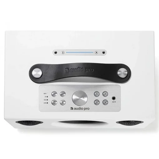 Audio Pro Audio-- Addon C5A - Alexa - White - Multiroom Speaker - WLAN Multi-Room - Airplay, Stereo, Bluetooth, Wireless, WiFi - Avvenice