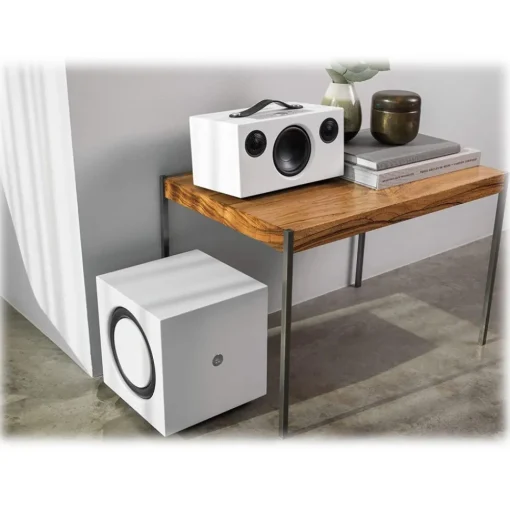 Audio Pro Audio-- Addon C5A - Alexa - White - Multiroom Speaker - WLAN Multi-Room - Airplay, Stereo, Bluetooth, Wireless, WiFi - Avvenice