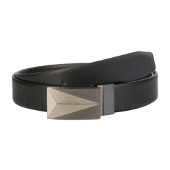Automobili Lamborghini Belts-- Belt - Black and Dark Brown - Made in Italy - Luxury Exclusive Collection - Avvenice