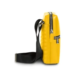 Automobili Lamborghini Bags-- Bodybag - Yellow - Made in Italy - Luxury Exclusive Collection - Avvenice