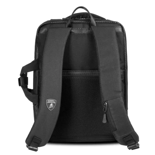 Automobili Lamborghini Backpacks|Bags-- Backpack - Black - Made in Italy - Luxury Exclusive Collection - Avvenice