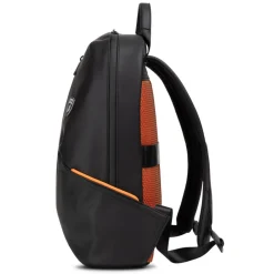Automobili Lamborghini Backpacks|Bags-- Backpack - Black - Made in Italy - Luxury Exclusive Collection - Avvenice